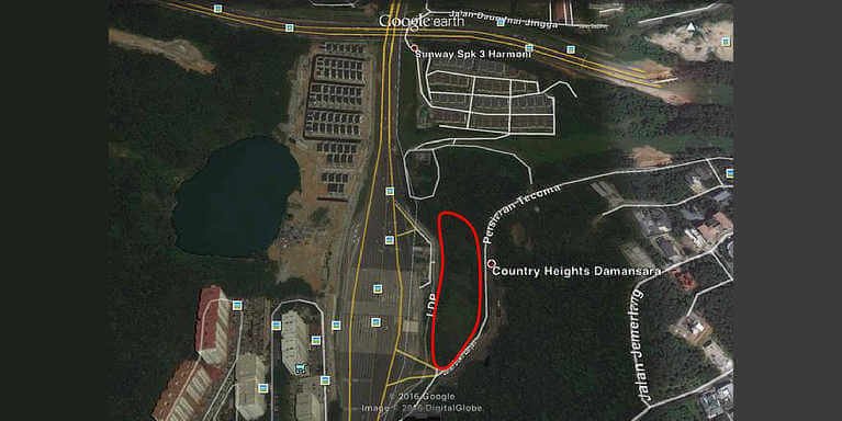Hampton Damansara Project Location 1
