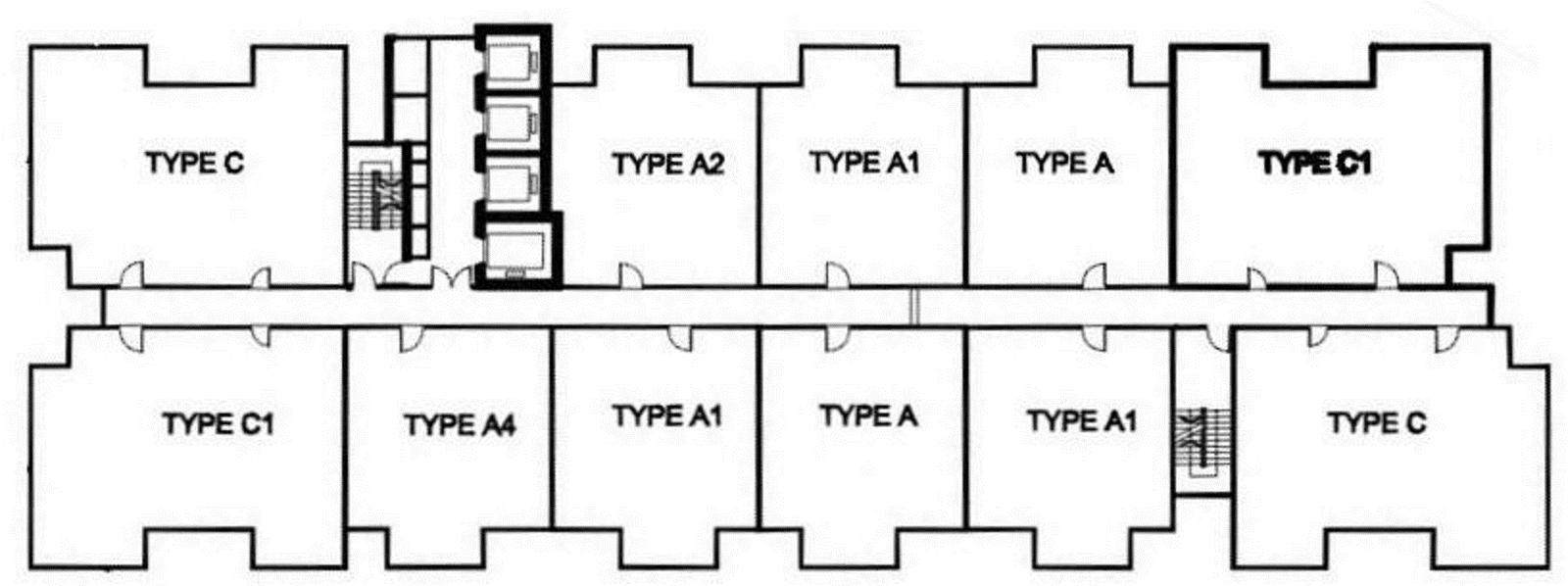 Unit Layout – Richmond Tower (Block A)